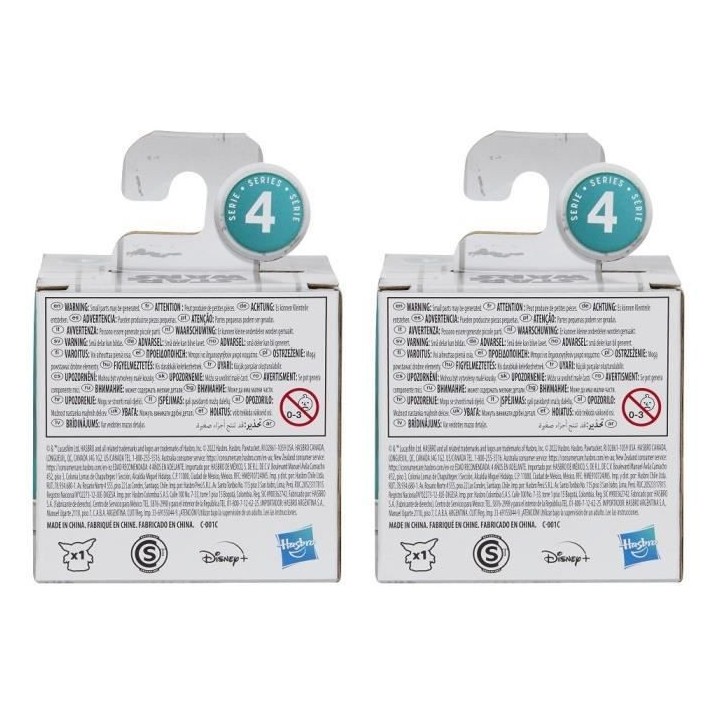 STAR WARS - The Mandalorian - Pack de 2 Figurines Grogu 4