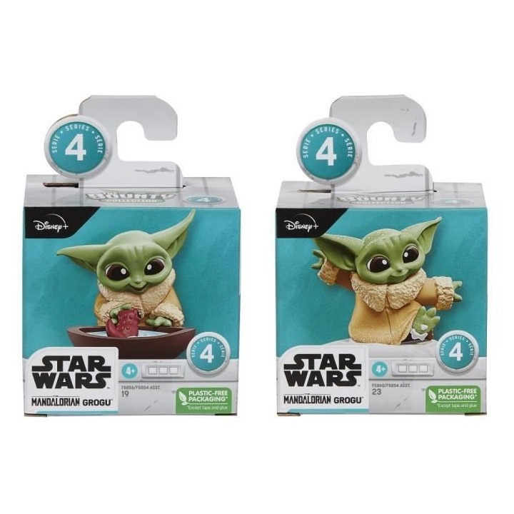 STAR WARS - The Mandalorian - Pack de 2 Figurines Grogu 4