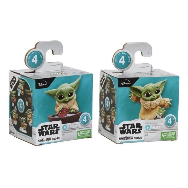 STAR WARS - The Mandalorian - Pack de 2 Figurines Grogu 4