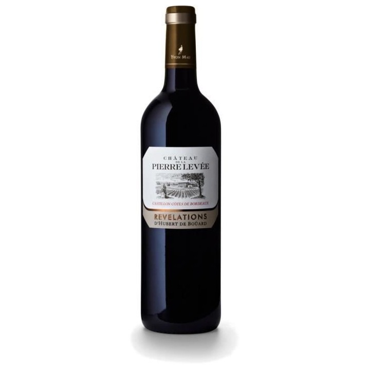 Château De La Pierre Levée 2016 Castillon - Vin rouge de Bordeaux