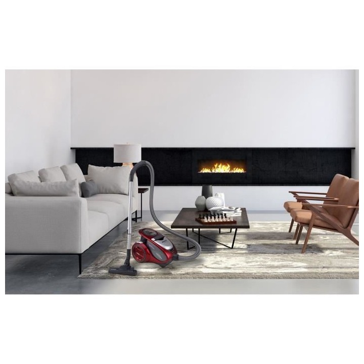 HOOVER XP81_XP25 Aspirateur Traineau sans sac, Puissant 800W CompactTe