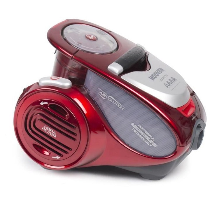 HOOVER XP81_XP25 Aspirateur Traineau sans sac, Puissant 800W CompactTe