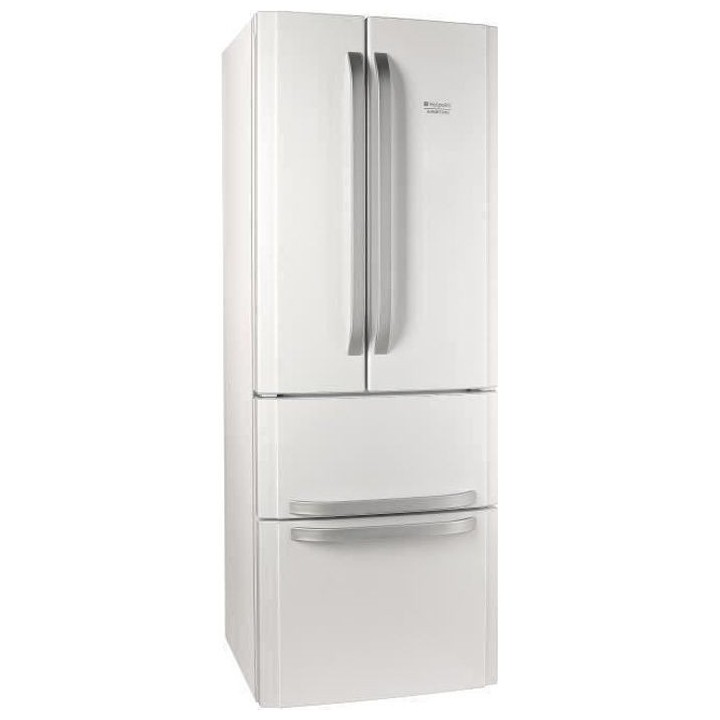 HOTPOINT E4DWC1 - Réfrigérateur multi-portes - 399L (292+107) - Froi