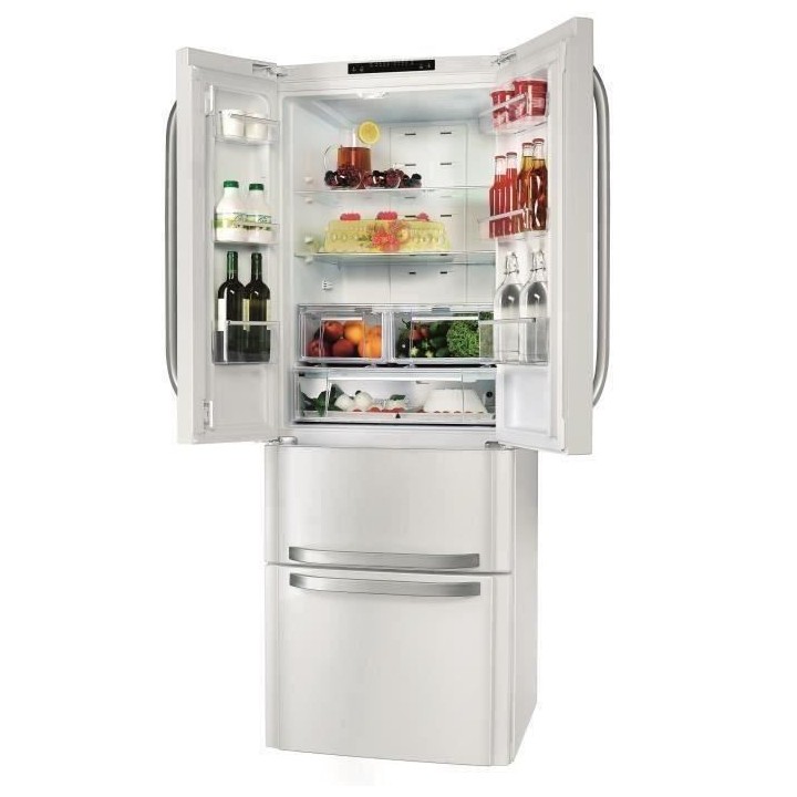 HOTPOINT E4DWC1 - Réfrigérateur multi-portes - 399L (292+107) - Froi