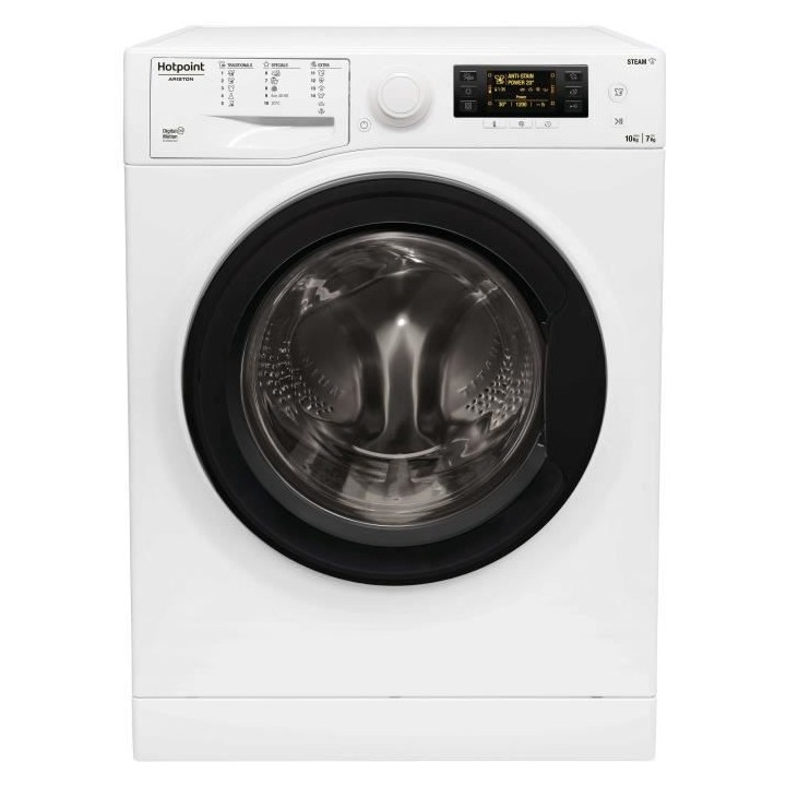Lave-linge séchant HOTPOINT RDD1076287WKEUN - 10 / 7 kg - Induction -