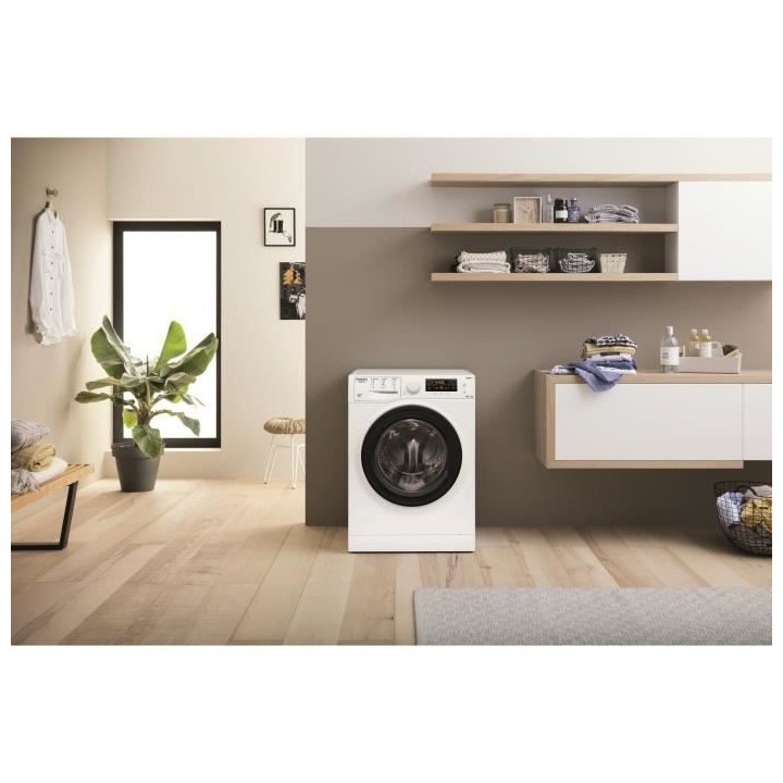 Lave-linge séchant HOTPOINT RDD1076287WKEUN - 10 / 7 kg - Induction -