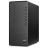 Unité centrale HP M01-F2229nf - Intel Core i3-10105 - 8 GB RAM - Stockage 128 GB SSD+1 TB HDD - Noir profond