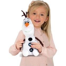 LA REINE DES NEIGES Peluche a fonctions contes et chansons Olaf