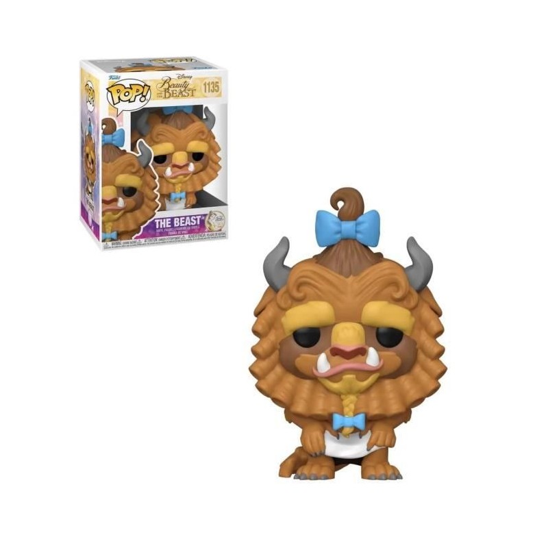 Figurine Funko Pop! Disney : Beauty & Beast - Beast w/Curls