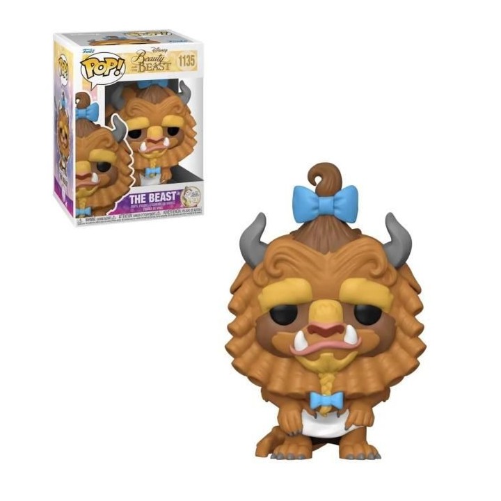Figurine Funko Pop! Disney : Beauty & Beast - Beast w/Curls