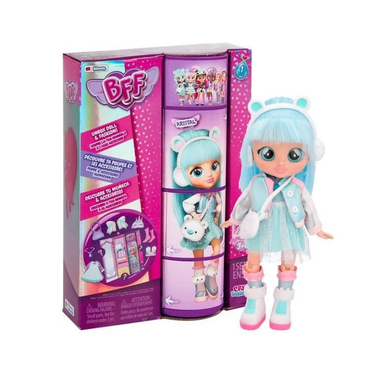 IMC TOYS - Poupée mannequin Kristal - Cry Babies Best Friends Forever