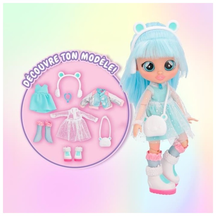 IMC TOYS - Poupée mannequin Kristal - Cry Babies Best Friends Forever