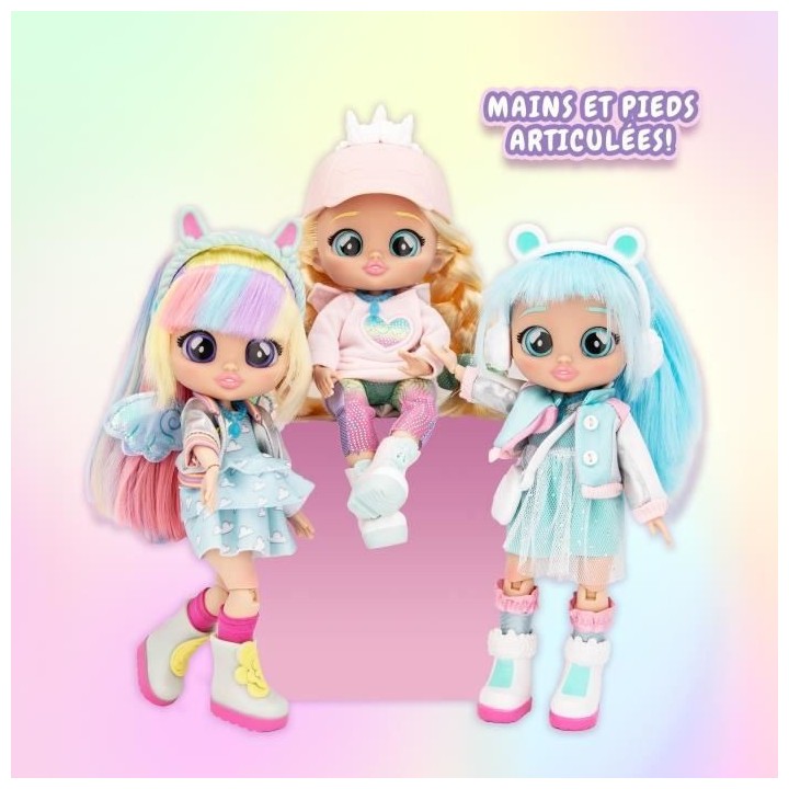 IMC TOYS - Poupée mannequin Kristal - Cry Babies Best Friends Forever