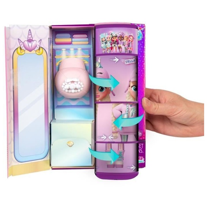 IMC TOYS - Poupée mannequin Stella - Cry Babies Best Friends Forever