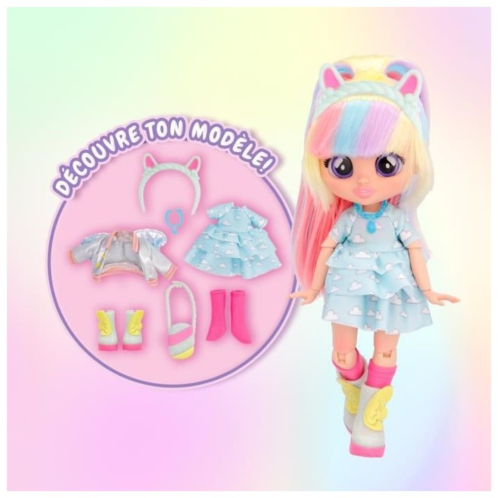 IMC TOYS - Poupée mannequin Jenna - Cry Babies Best Friends Forever -