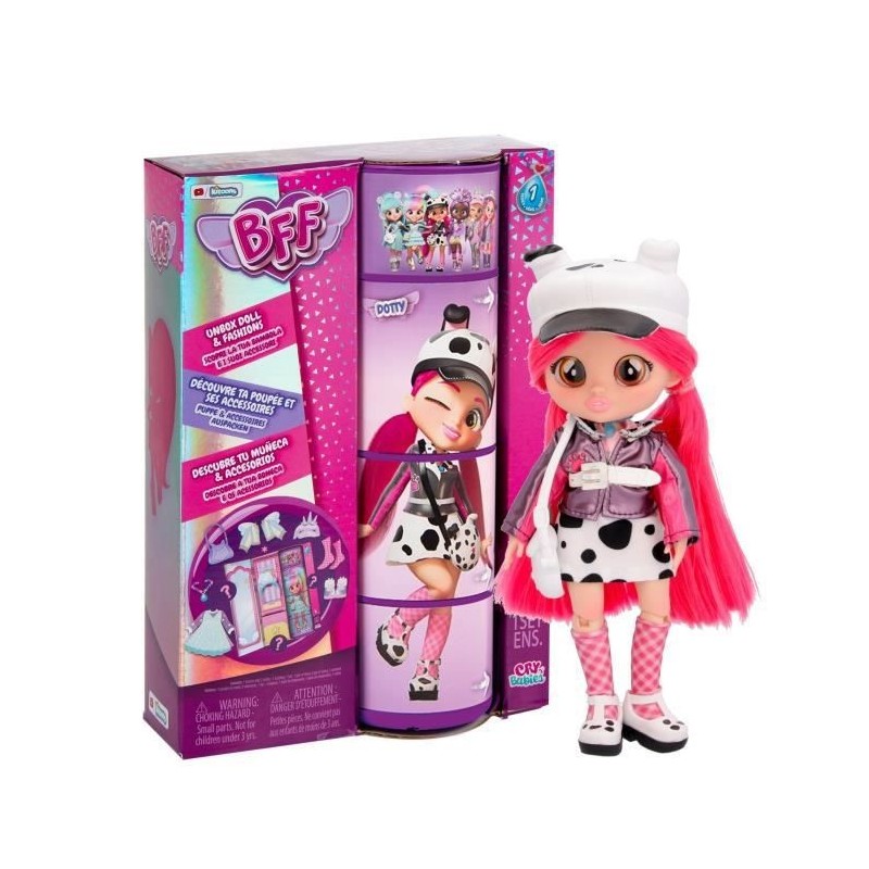 IMC TOYS - BFF - Poupée Cry Babies Best Friends Forever - DOTTY