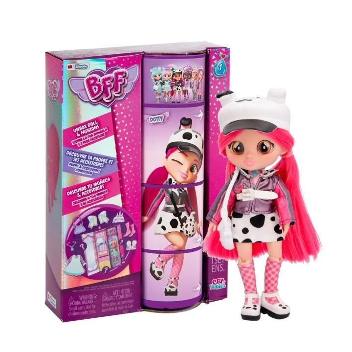 IMC TOYS - BFF - Poupée Cry Babies Best Friends Forever - DOTTY