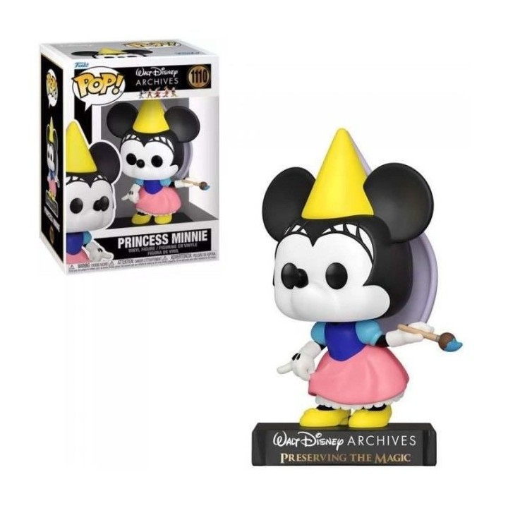 Figurine Funko Pop! Disney: Minnie Mouse- Princess Minnie (1938)