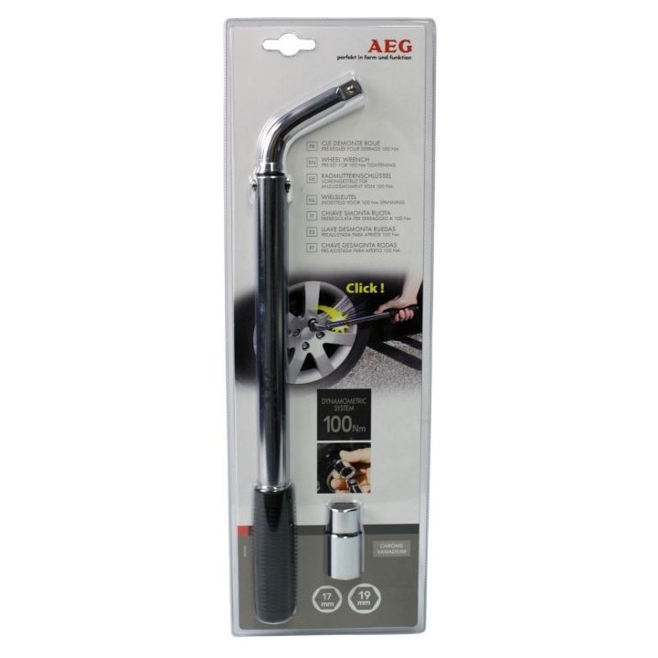 clé démonte-roue dynamométrique