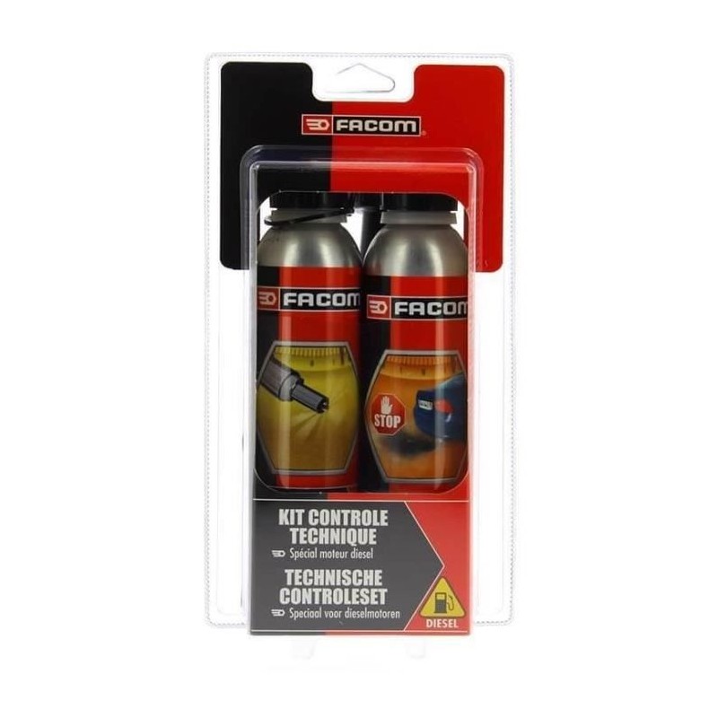 FACOM Huile-Additif FACOM kit controle technique diesel 2x300ml - 2x300ml