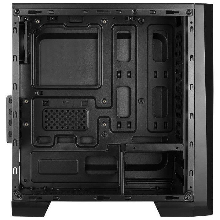 AEROCOOL BOITIER PC Cyclon Mini - RGB Mini Tour - Noir - Verre trempé