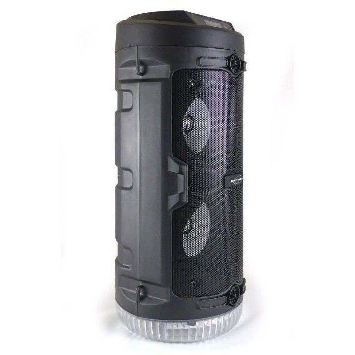 INOVALLEY KA03-N - Enceinte lumineuse Bluetooth - 400 W - Fonction kar