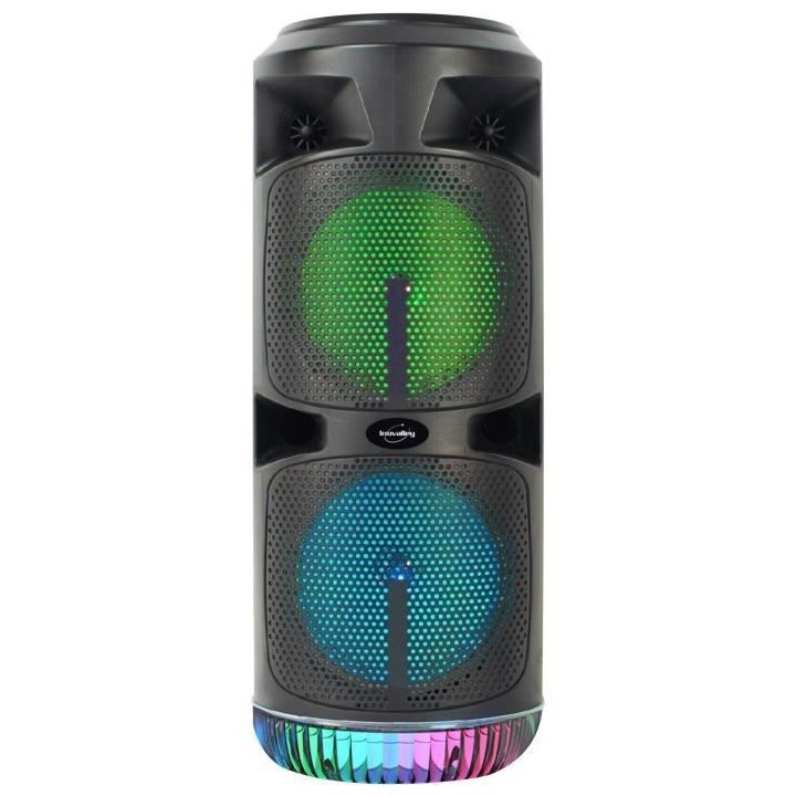 INOVALLEY KA03-XXL - Enceinte Karaoké - Bluetooth V5.0 - 450 W