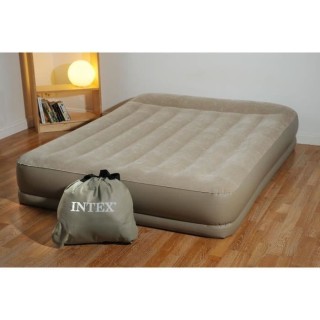 INTEX Matelas gonflable 152*203*38 cm MidRise - Électrique - 2 person