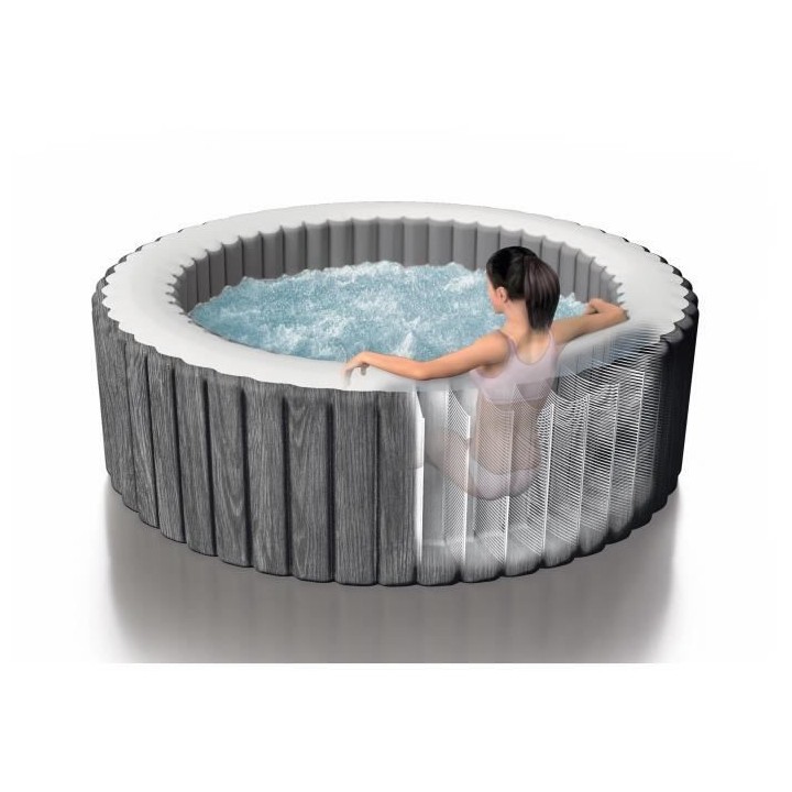 Spa gonflable INTEX - PureSpa Baltik - 196 x 71 cm - 4 places - Rond