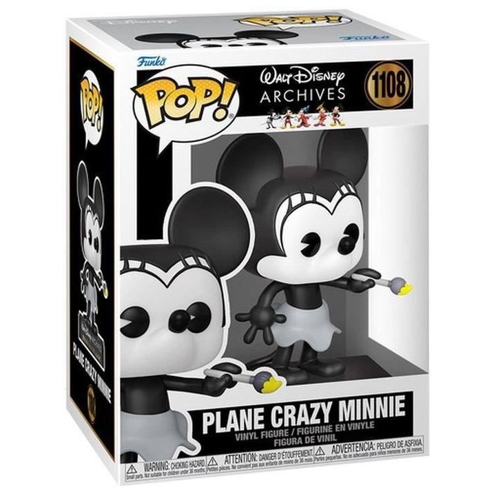 Figurine Funko Pop! Disney: Minnie Mouse- Plane Crazy Minnie(1928)
