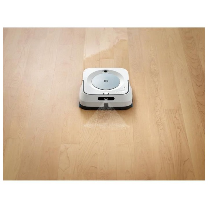 iRobot Braava Jet m6134 Robot laveur de sols - Connecté WiFi - Pulvé