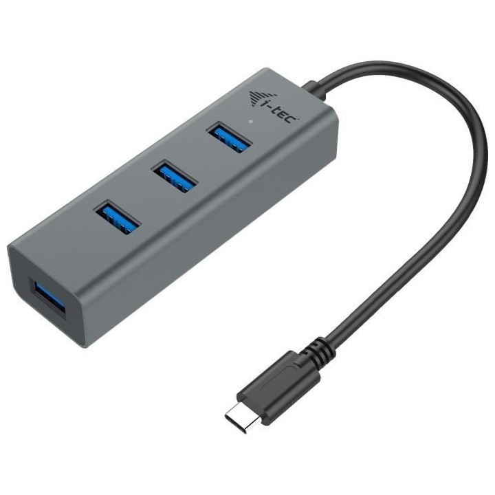 i-tec - USB-C Métal 4-Port USB HUB