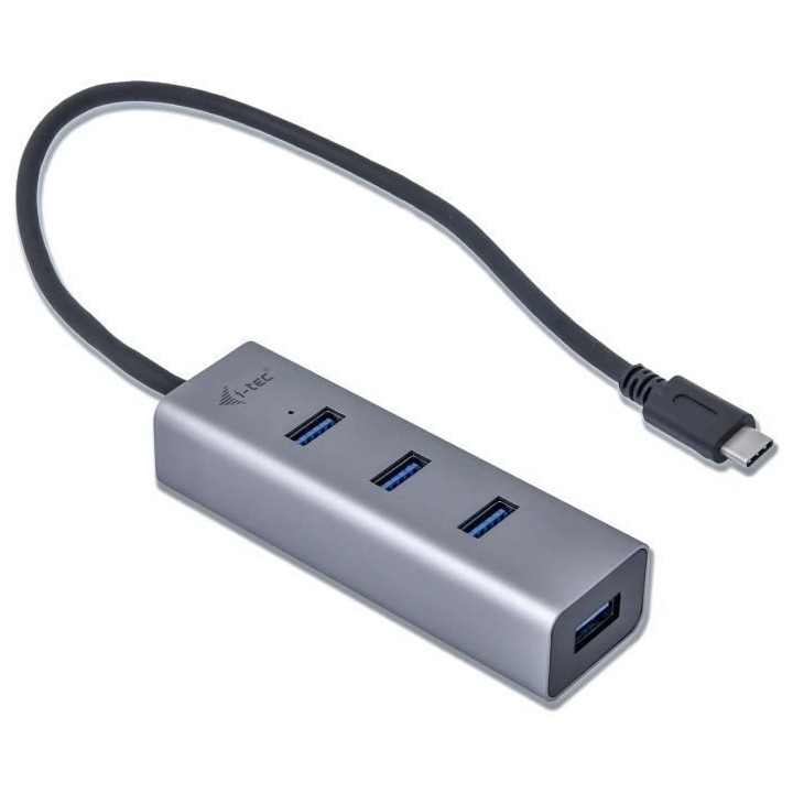 i-tec - USB-C Métal 4-Port USB HUB
