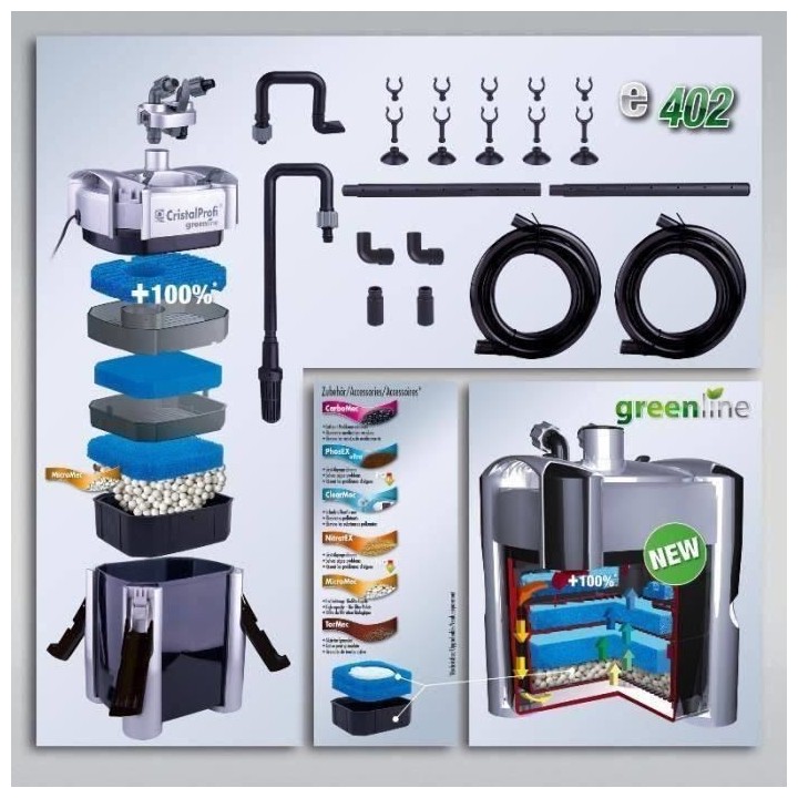Filtre Cristalprofi E402 Greenline Jbl