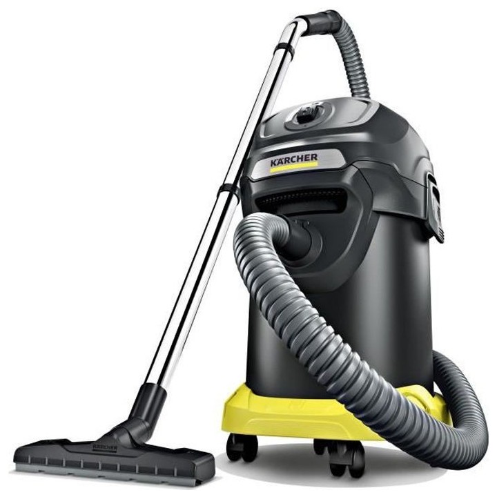 Aspirateur cendres et poussieres KARCHER AD 4 Premium - Cuve Métal 17