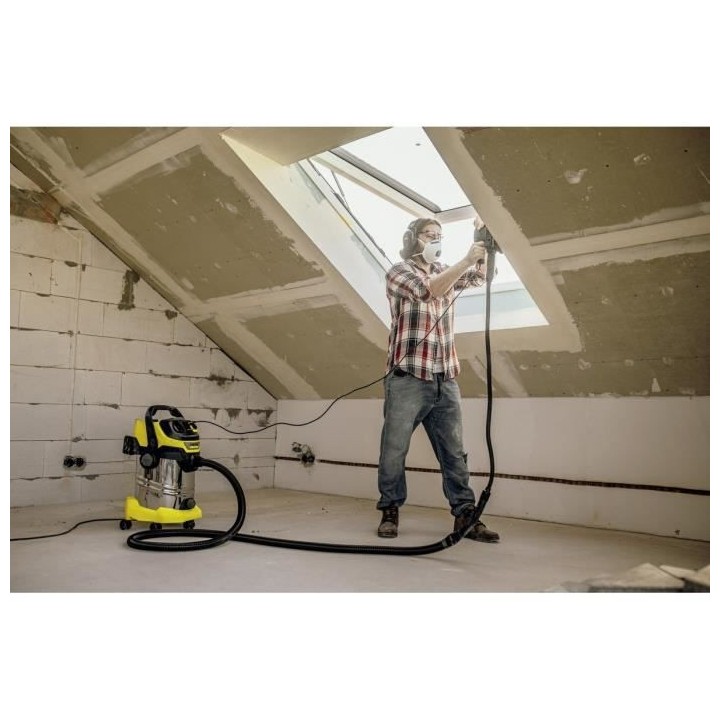 Aspirateur eau et poussiere KARCHER WD 6 P S V-30/8/35/T - Cuve inox 3