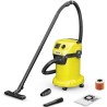 Aspirateur eau et poussiere KARCHER WD 3 P V-19/4/20 - Cuve polypropylene 19 L - 1000W (Prise électroportative)