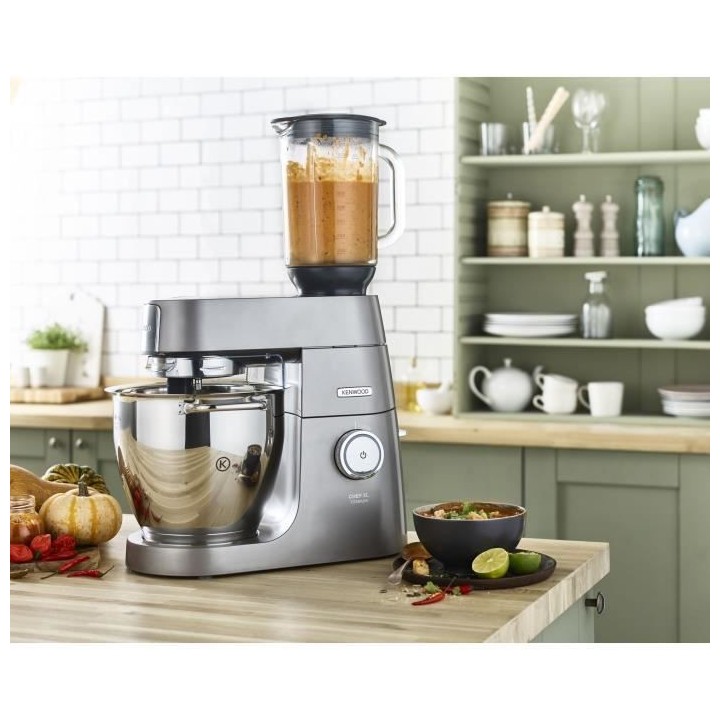 KENWOOD KAH359GL Accessoire blender verre 1,6L pour robot pâtissier