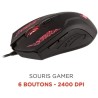 Pack 3 en 1 Konix Drakkar PK-30 : Clavier + Souris + Tapis de souris