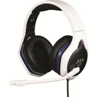 Casque-Micro Gaming - KONIX - Mythics Hyperion - Blanc et Noir - PS5