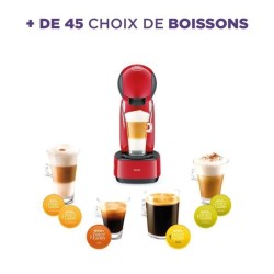 KRUPS NESCAFE DOLCE GUSTO YY3877FD Infinissima Machine a café capsule, 15 bars, Réservoir 1,2L, Porte tasse amovible, Multi bo