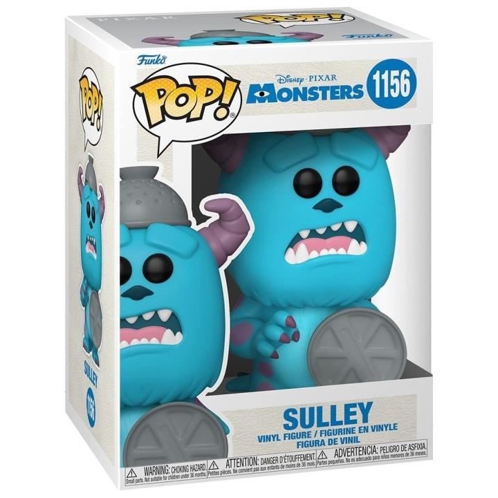 Figurine Funko Pop! Disney : Monsters Inc 20th - Sulley w/Lid