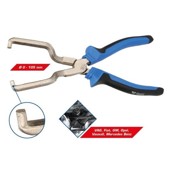Pince pour raccords rapides de conduites de carburant - Brilliant Tool