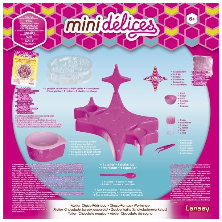 Mini Délices - Atelier Choco-Féerique - Activités Artistiques - Cui