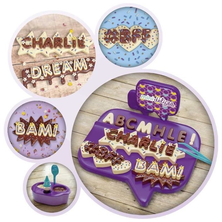 Mini Délices - Choco Lettres - Activités Artistiques - Cuisine Créa