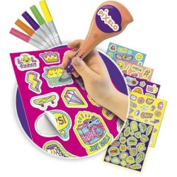 Pixelo - Sticker Set - Activités Artistiques - Coloriage et Dessins - Des 6 ans - Lansay