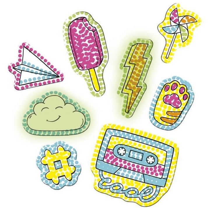 Pixelo - Sticker Set - Activités Artistiques - Coloriage et Dessins -