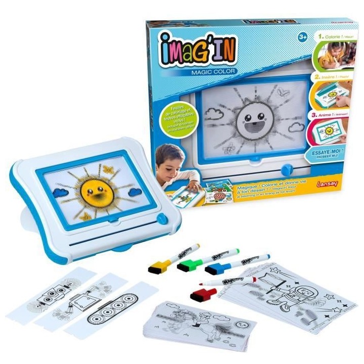 Imag'In - Magic Color - Activités Artistiques - Coloriage et Dessins