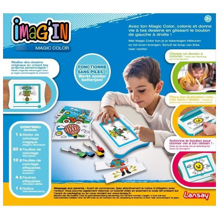 Imag'In - Magic Color - Activités Artistiques - Coloriage et Dessins