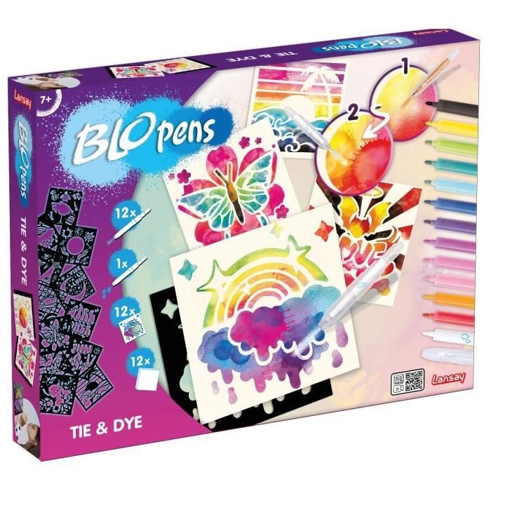Blopens - Tie & Dye - Activités Artistiques - Coloriage et Dessins -